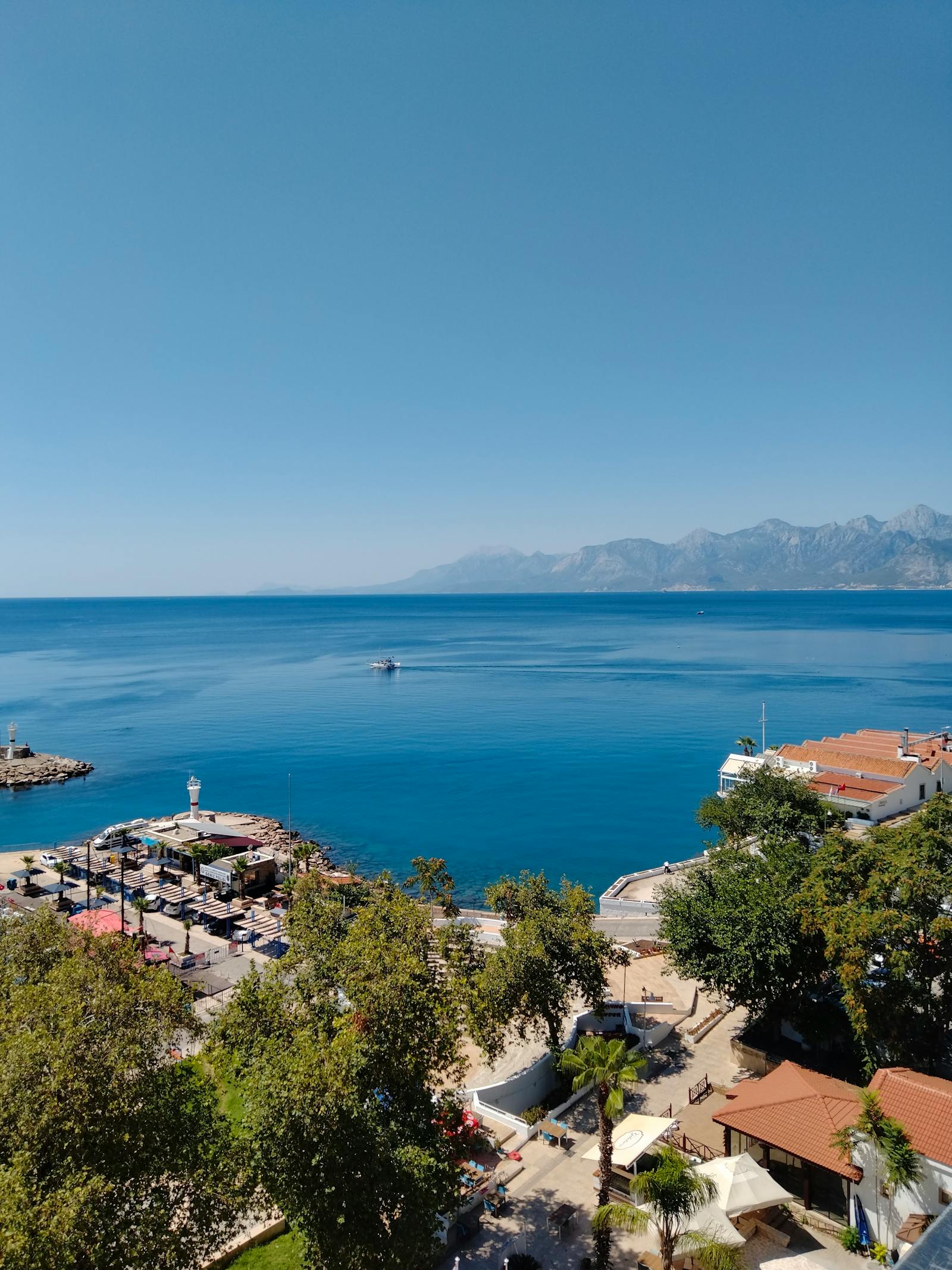 Antalya coastline panorama
