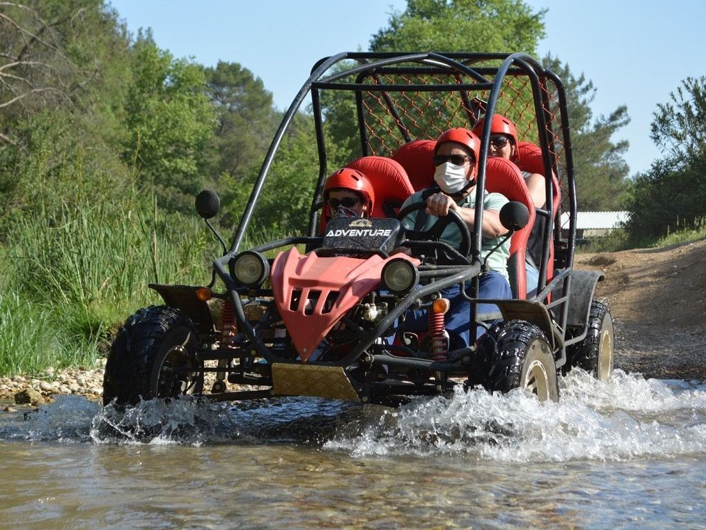 Kombo: Rafting, Jeep, Zipline & Buggy
