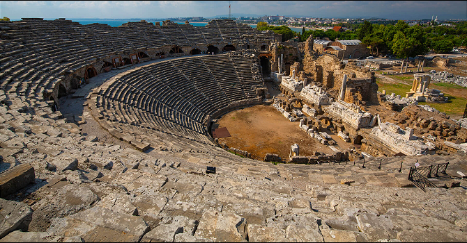 Perge, Aspendos & Side